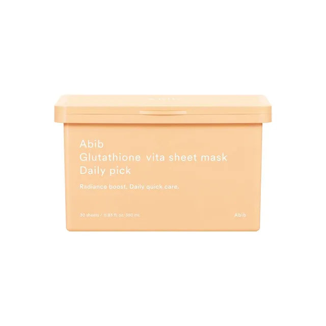 Abib Glutathione Vita Sheet Mask Daily Pick 30Ea (350ml)