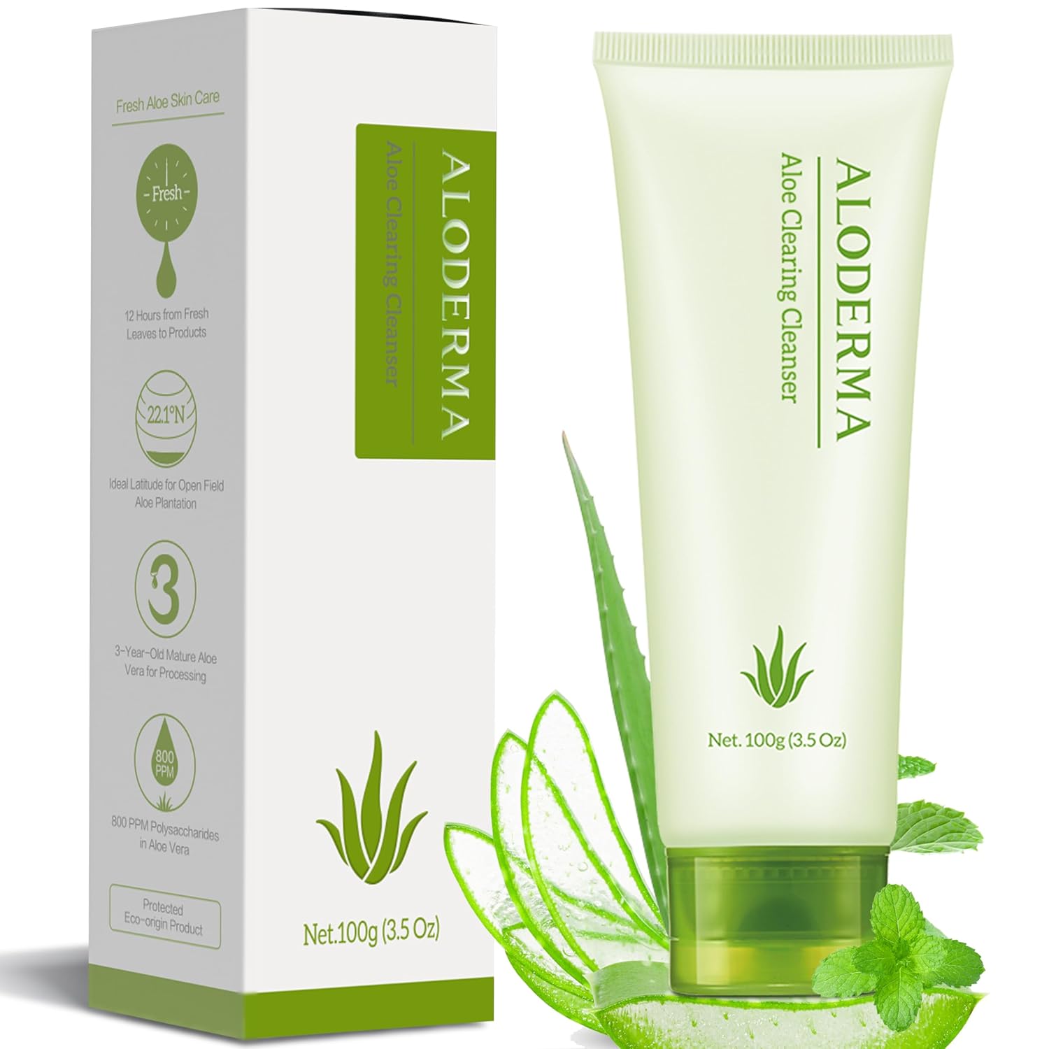 Aloderma Aloe Acne Removing Cleanser 100g