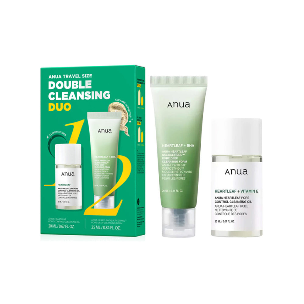 Anua Travel Size Double Cleansing Duo 20ml+25ml