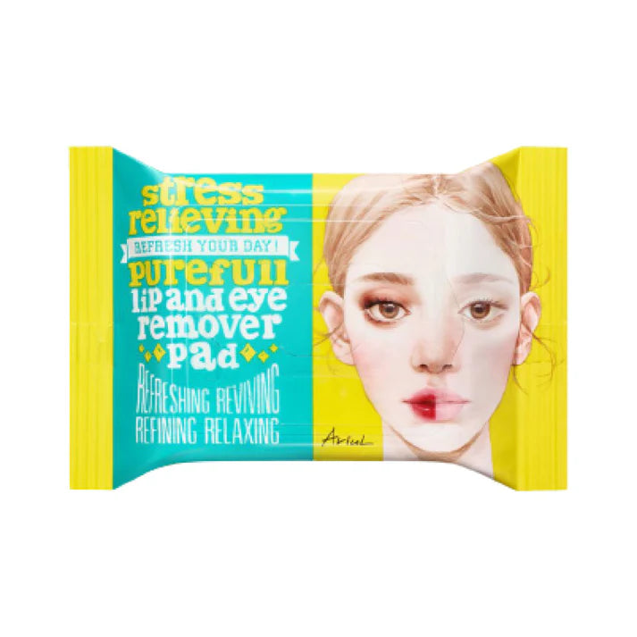 Ariul Stress Relieving Purefull Lip and Eye Remover Pad