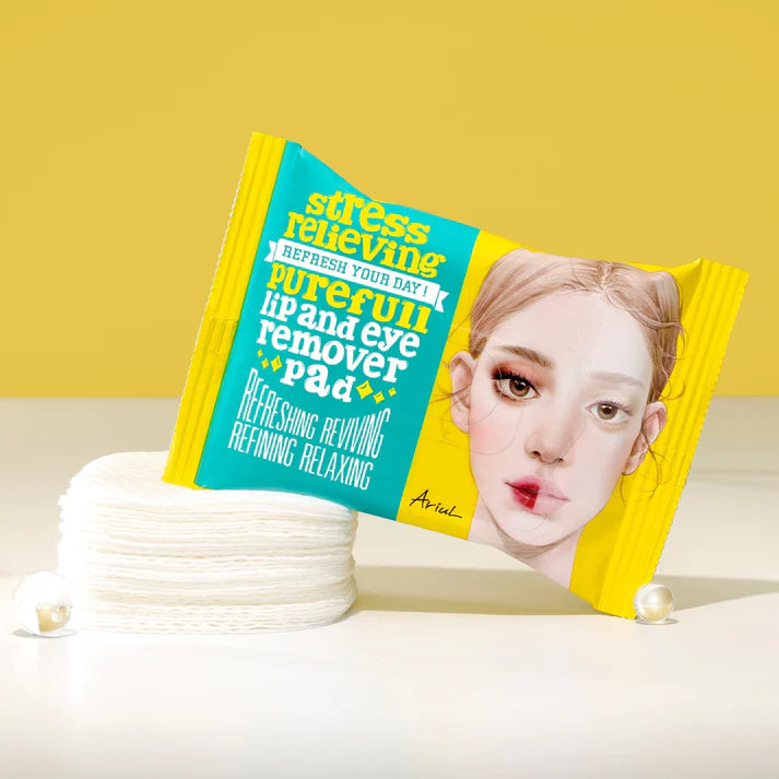 Ariul Stress Relieving Purefull Lip and Eye Remover Pad