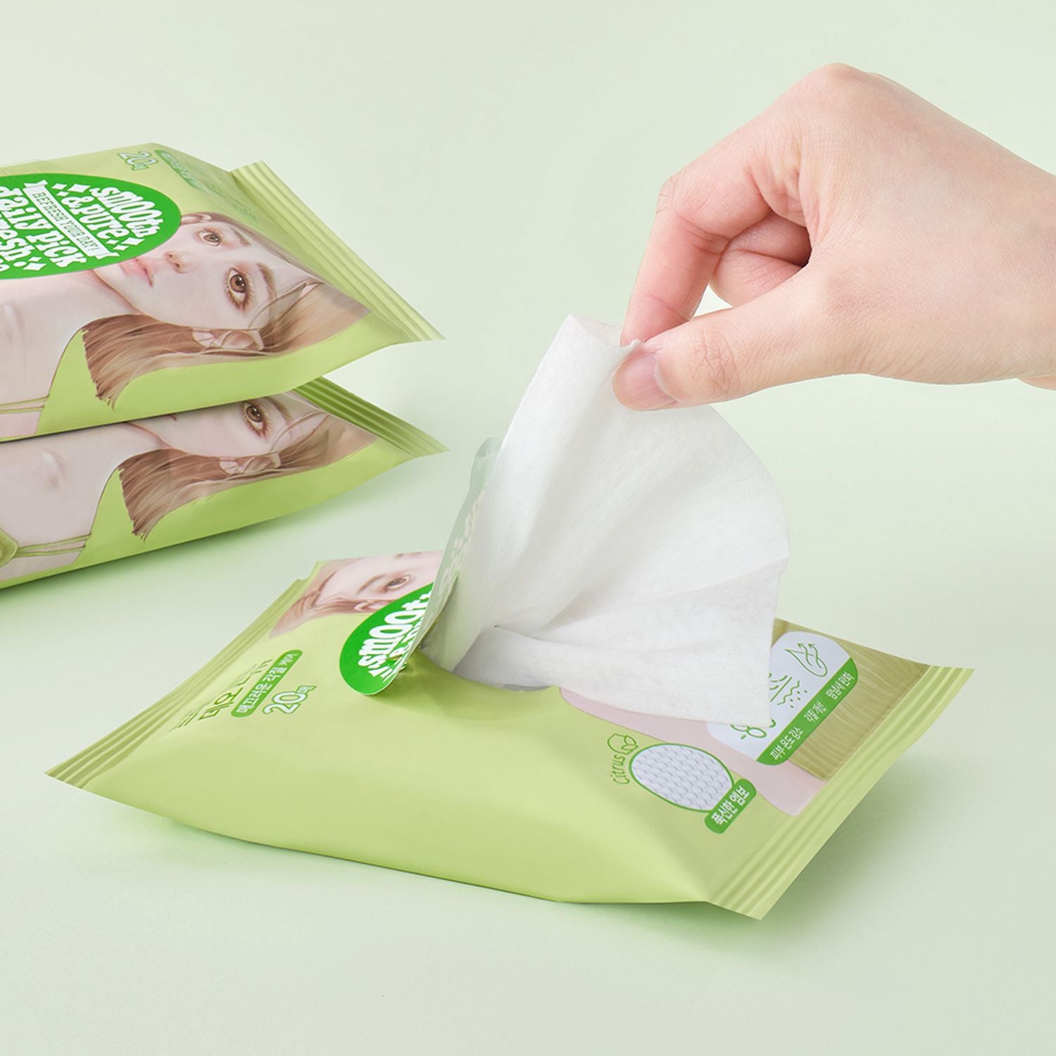 Ariul Smooth & Pure Fresh Cooling Deo 20 Sheets
