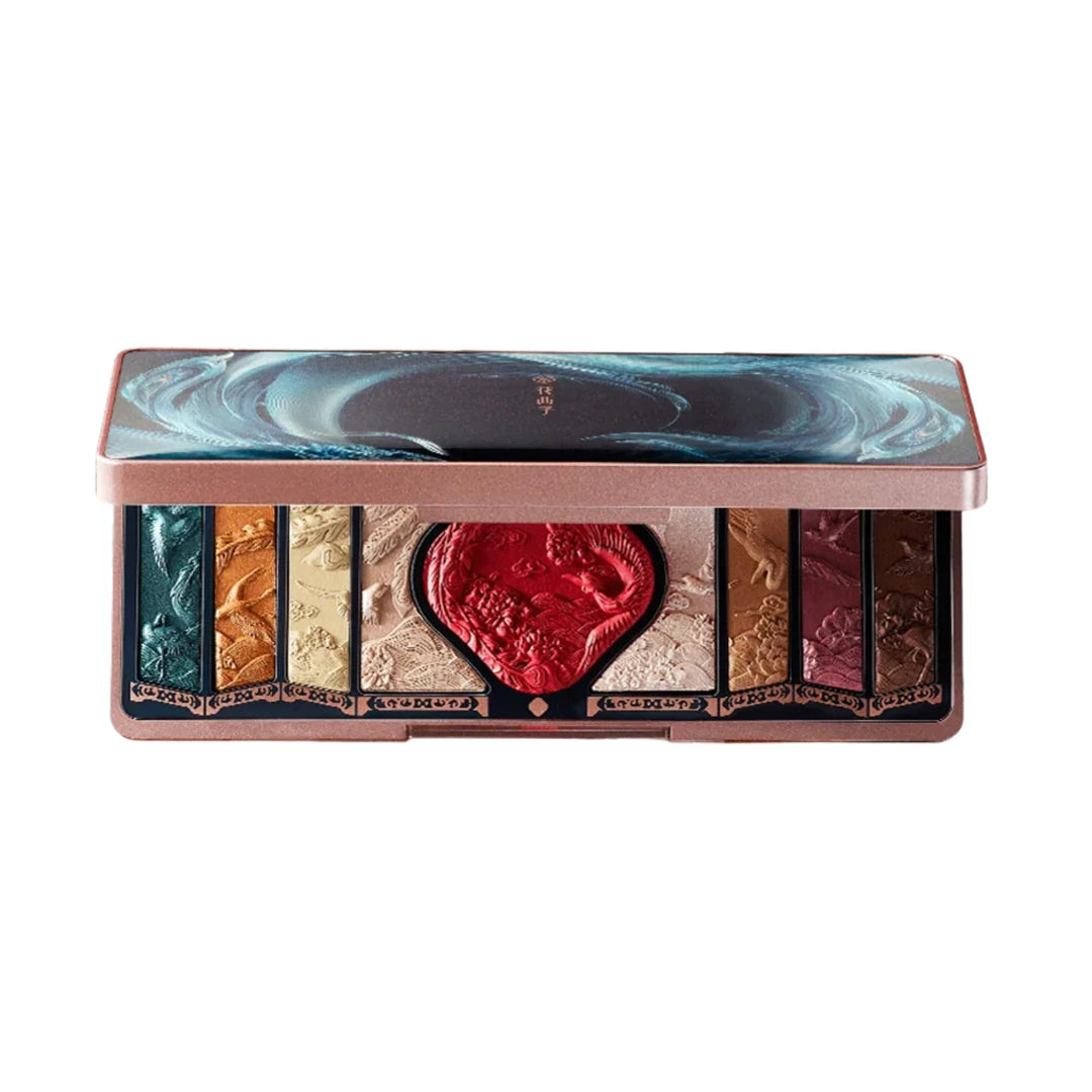 Florasis Floral Engraving Phoenix Makeup Palette