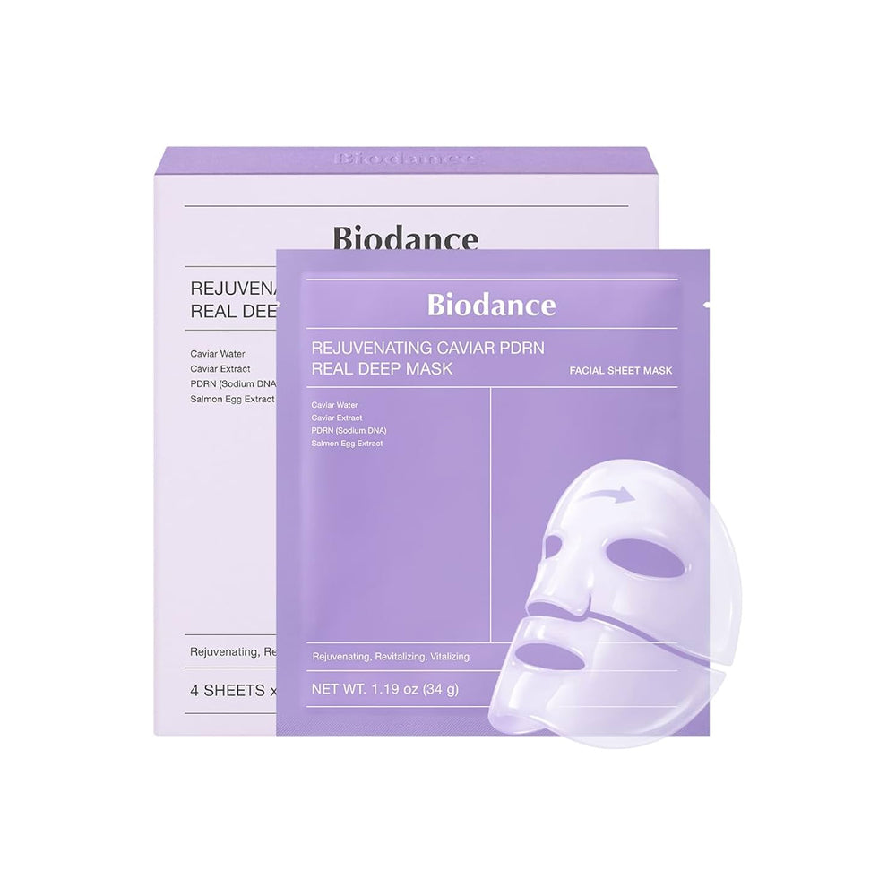 Biodance Rejuvenating Caviar Pdrn Real Deep Mask1 Box 34G*4Ea