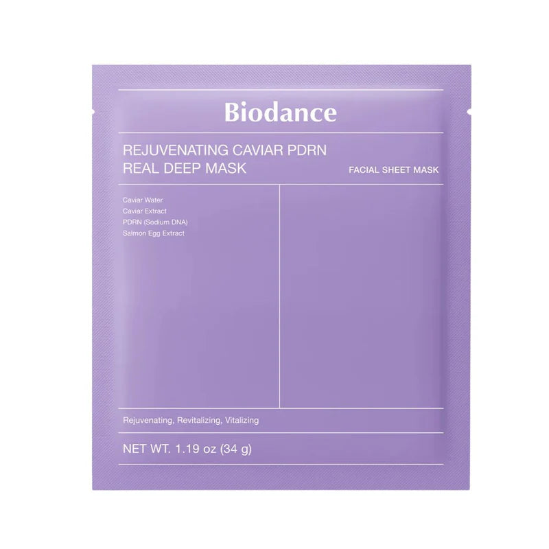 Biodance Rejuvenating Caviar Pdrn Real Deep Mask1 Box 34G*4Ea