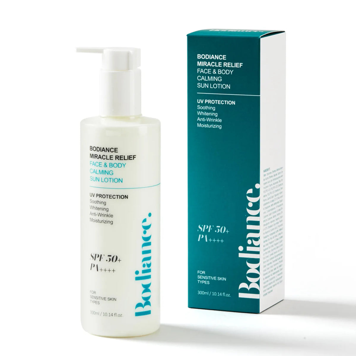 Relieved Face Sun Bodiance Miracle Relief Face & Body Calming Sun Lotion, 300ml – XBeauty