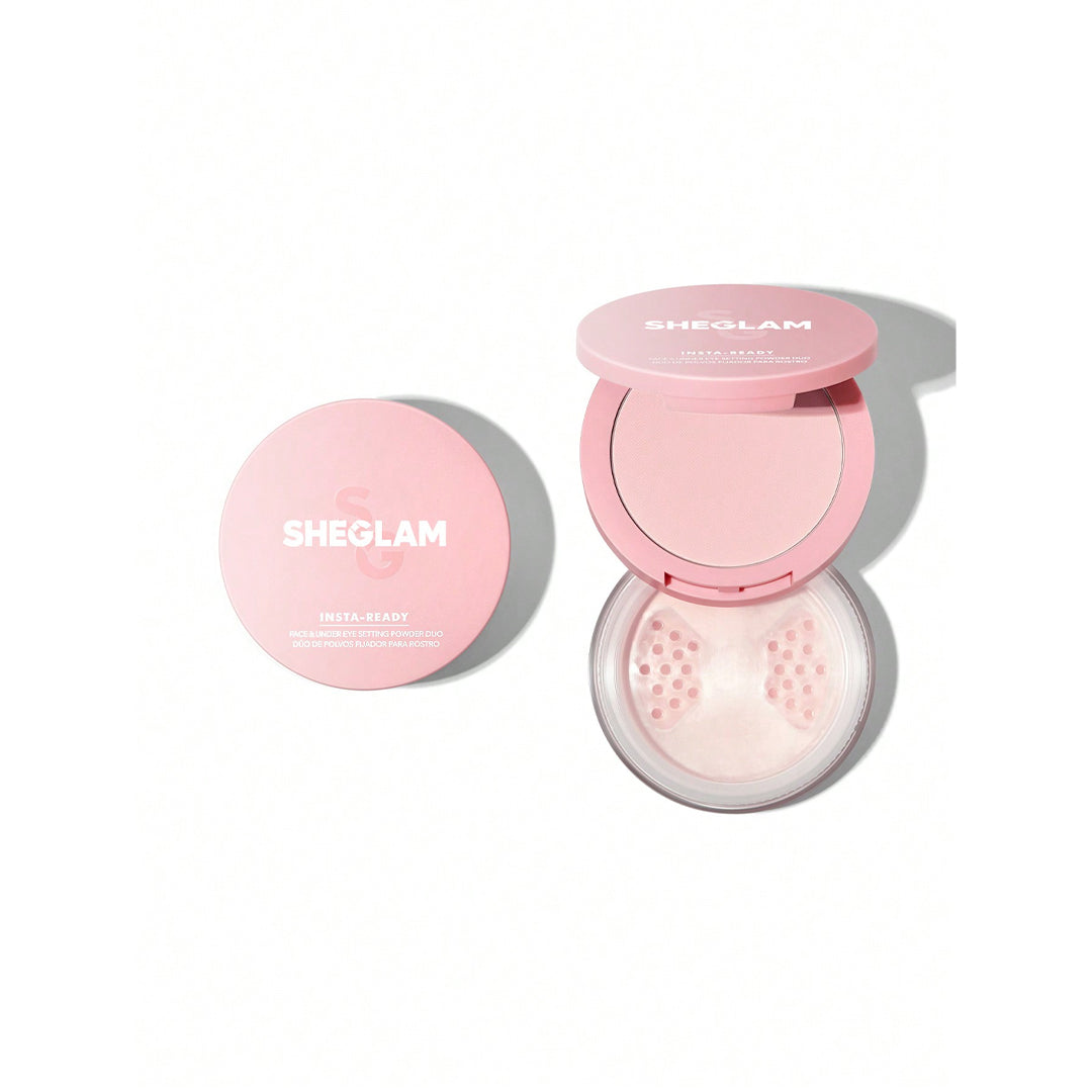 Sheglam Insta  Ready Face & Under Eye Setting Powder Duo