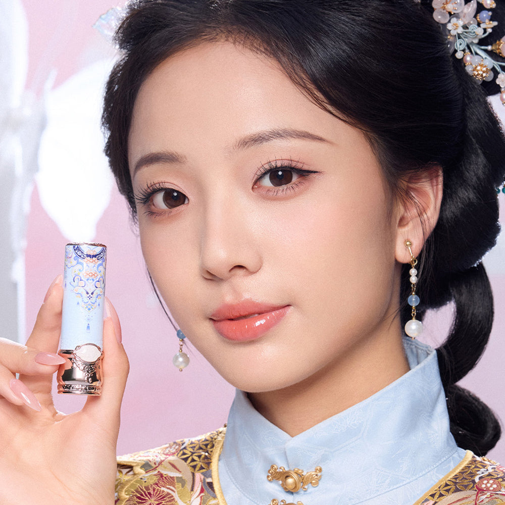 Flower Knows Butterfly Cloud Collar Collection Glossy Lipstick C01 Birchleaf Pear