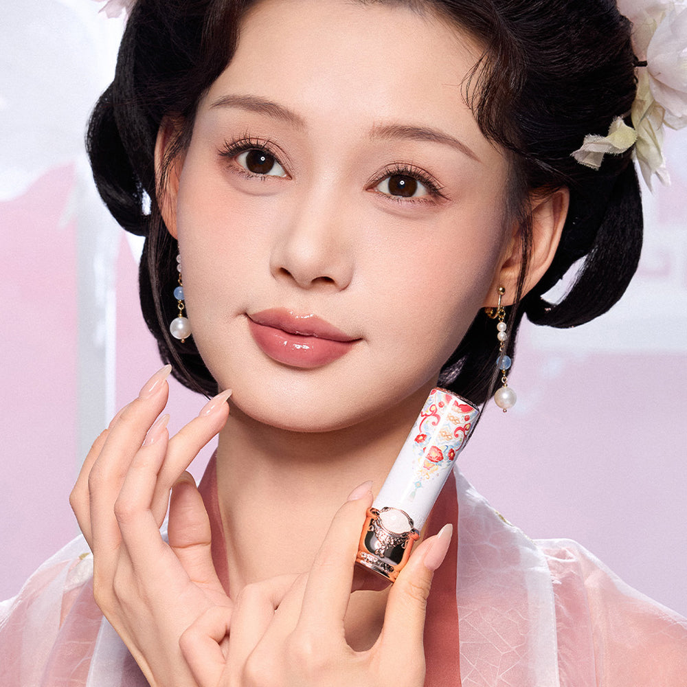 Flower Knows Butterfly Cloud Collar Collection Glossy Lipstick C07 Red Bean