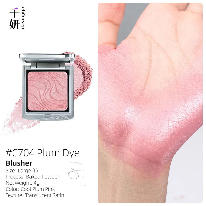 Cheeryep Refillable Satin Baked Powder Blush