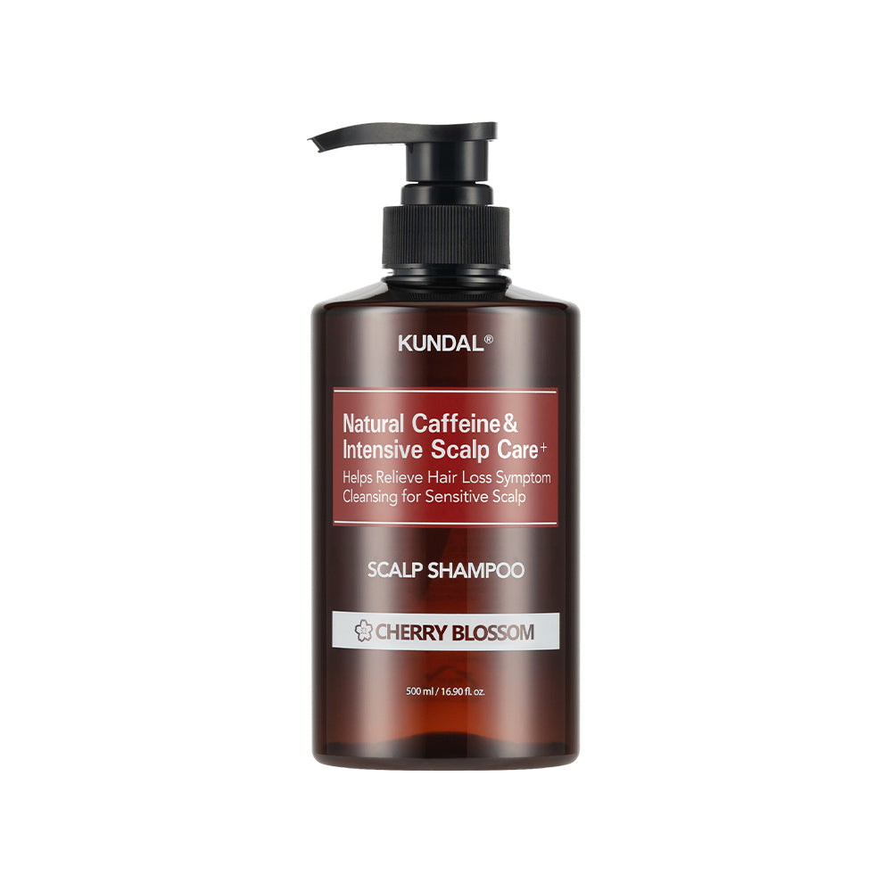Kundal Caffeine Shampoo 500ml - Cherry Blossom