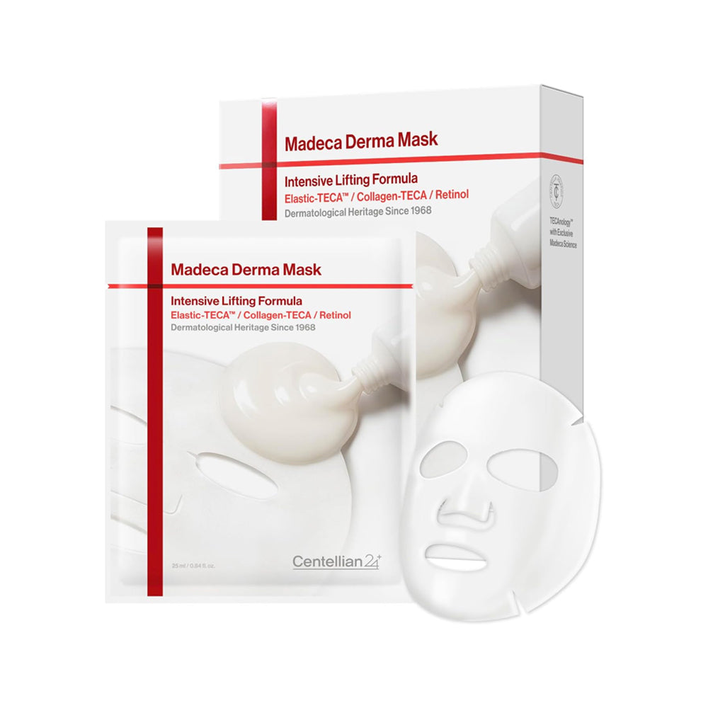 Centellian24 Madeca Derma Mask – Intensive Lifting Formula (25ml × 10 Sheets)