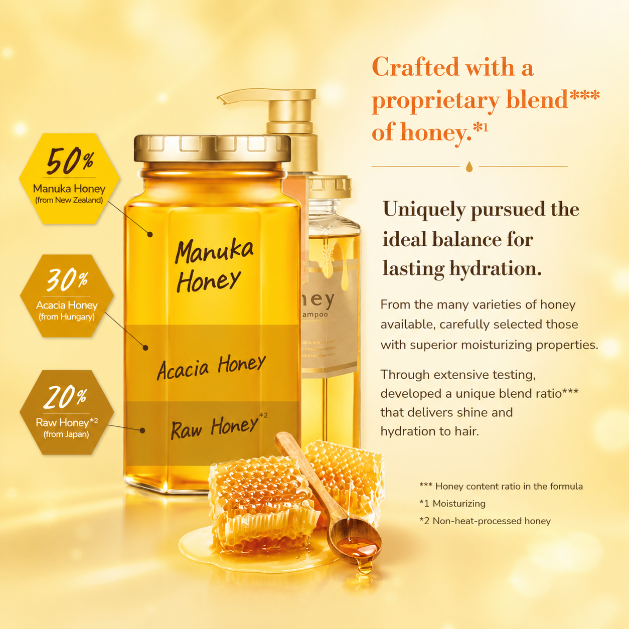 &honey Melty Moist Rich Oil 3.0 - 100g