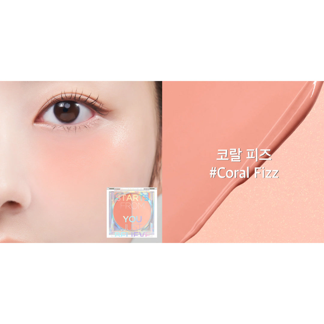 Jung Saem Mool Colorpiece Cream Blush 1.3g*2