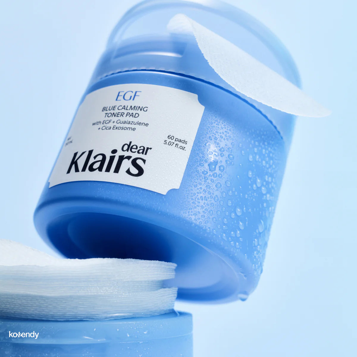 Dear Klairs Egf Blue Calming Toner Pad 150 ml 60 Pads