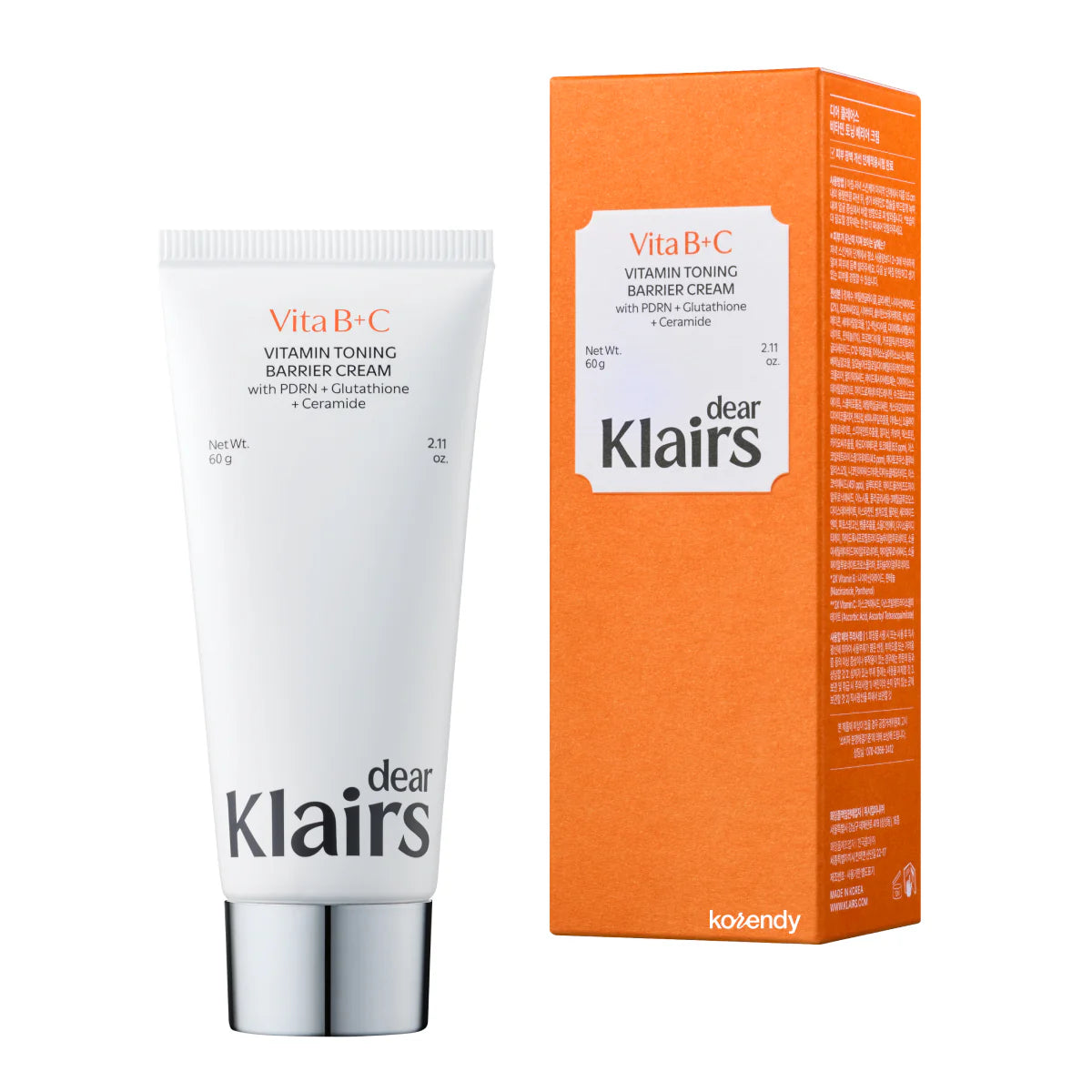 Dear Klairs Vitamin Toning Barrier Cream 60g