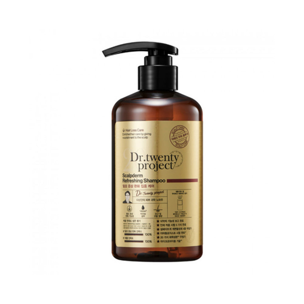 Dr. twentyproject Scalpderm Refreshing Shampoo 500ml
