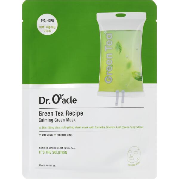 Dr.Oracle Greentea Recipe Calming Green Mask-1Ea