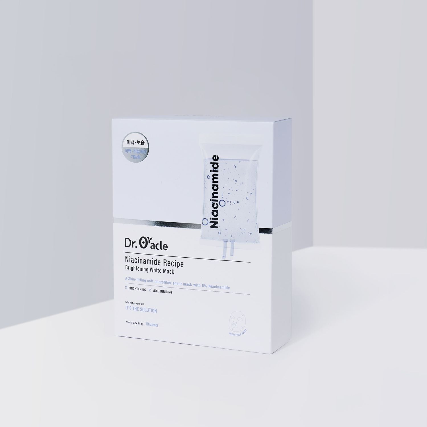 Dr.Oracle Niacinamide Recipe Brightening White Mask-1Ea