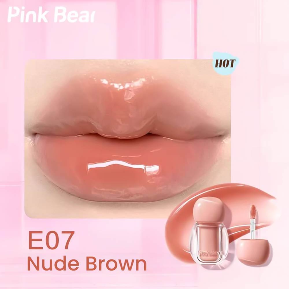 Pink Bear Tinted Essence Lip Gloss