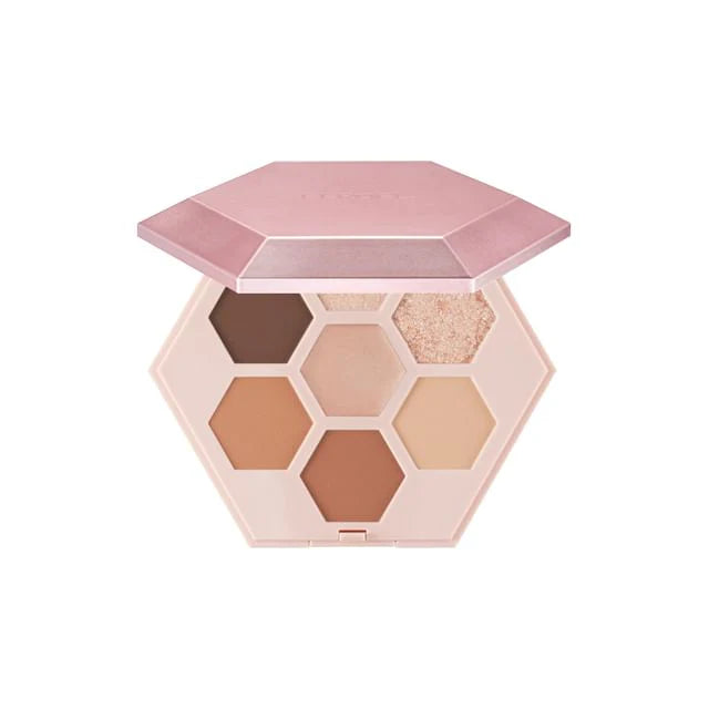Elroel Barely Mood Shadow Palette 01 Brown Mauve
