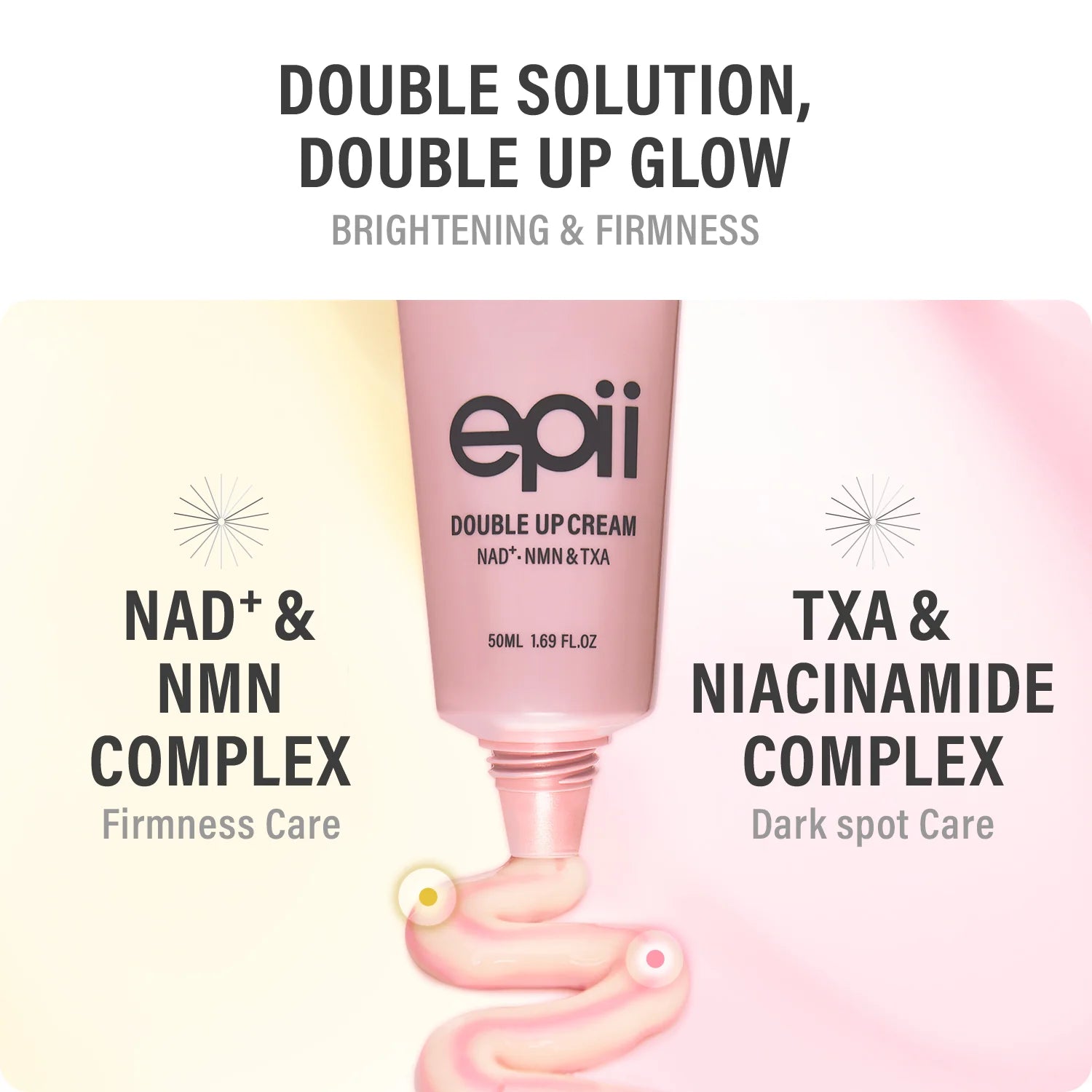 Epii Double Up Cream Nad+?Nmn & Txa 50ml