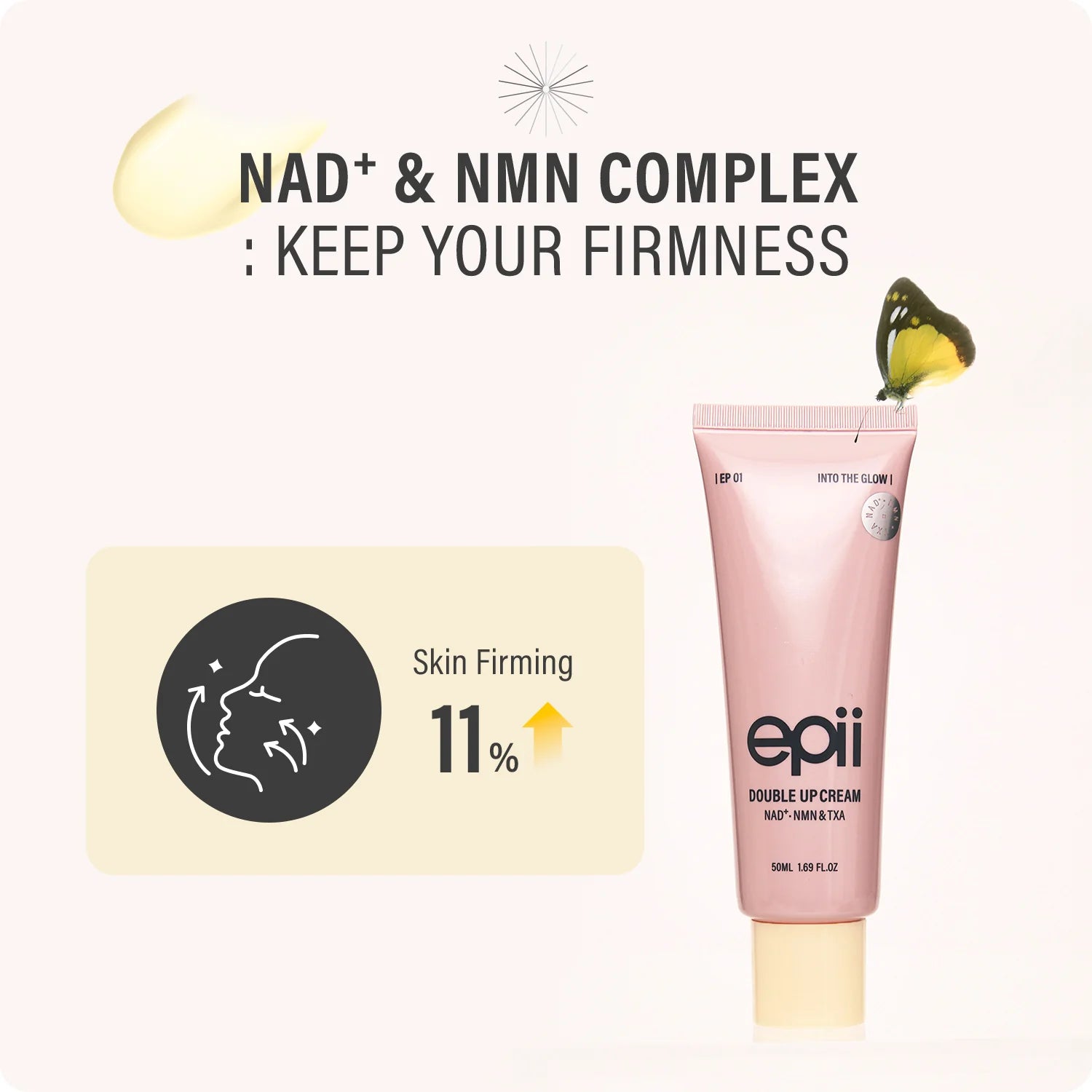 Epii Double Up Cream Nad+?Nmn & Txa 50ml