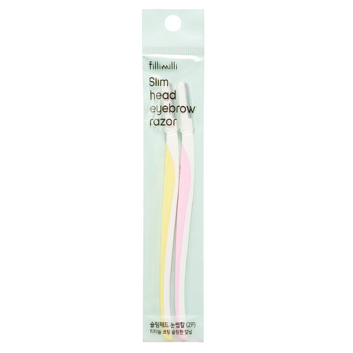 Fillimilli Slim Head Eyebrow Razor(2P)N