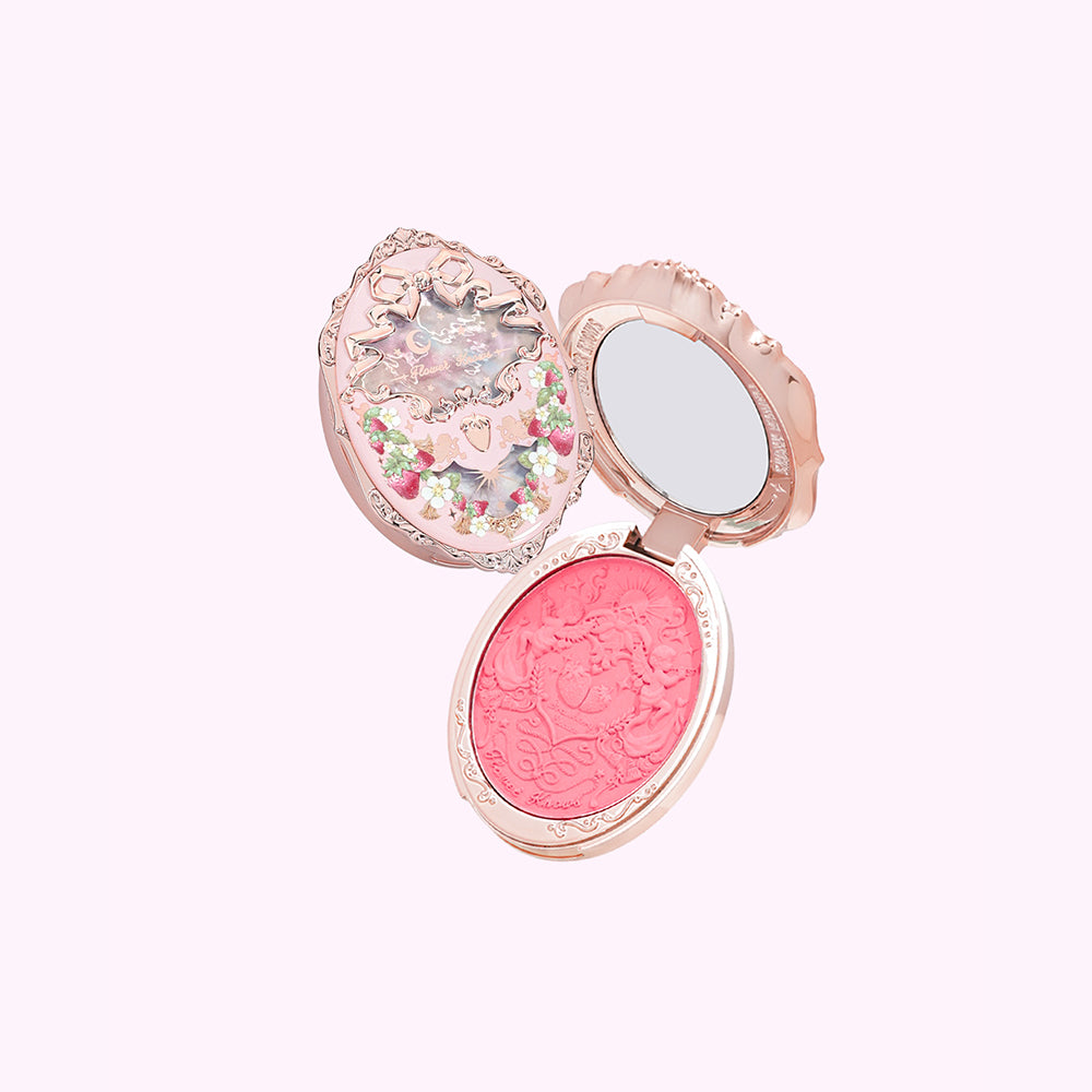 Flower Knows Strawberry Rococo Series Embossed Blush 4.6g