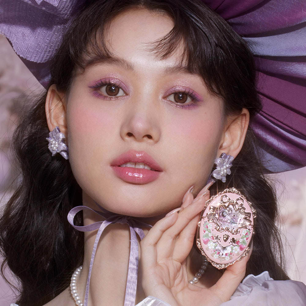 Flower Knows Strawberry Rococo Series Embossed Blush G01 Romantic Blossom