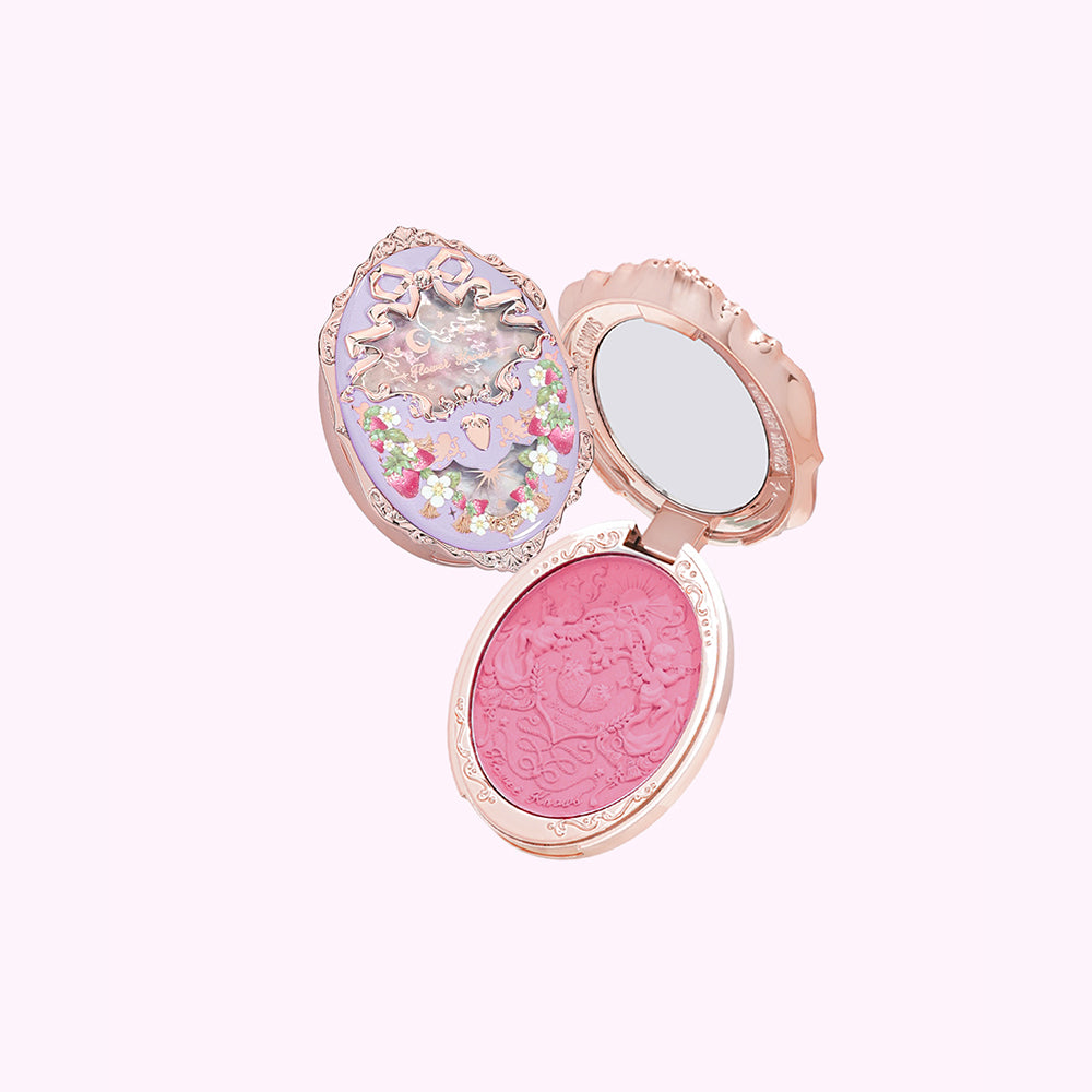 Flower Knows Strawberry Rococo Series Embossed Blush G02 Little Cranberry