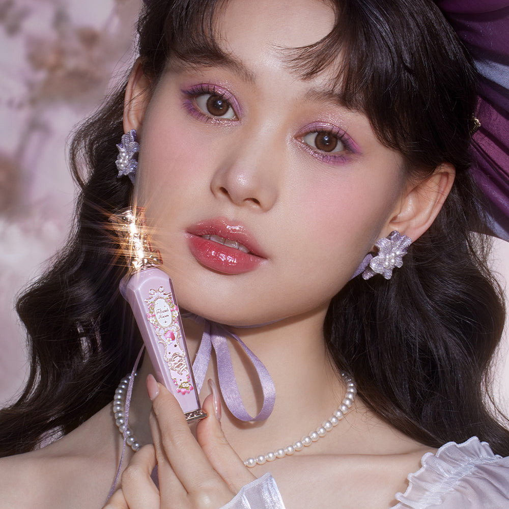 Flower Knows Strawberry Rococo Series Glowy Lipgloss G02 Rasberry Booze