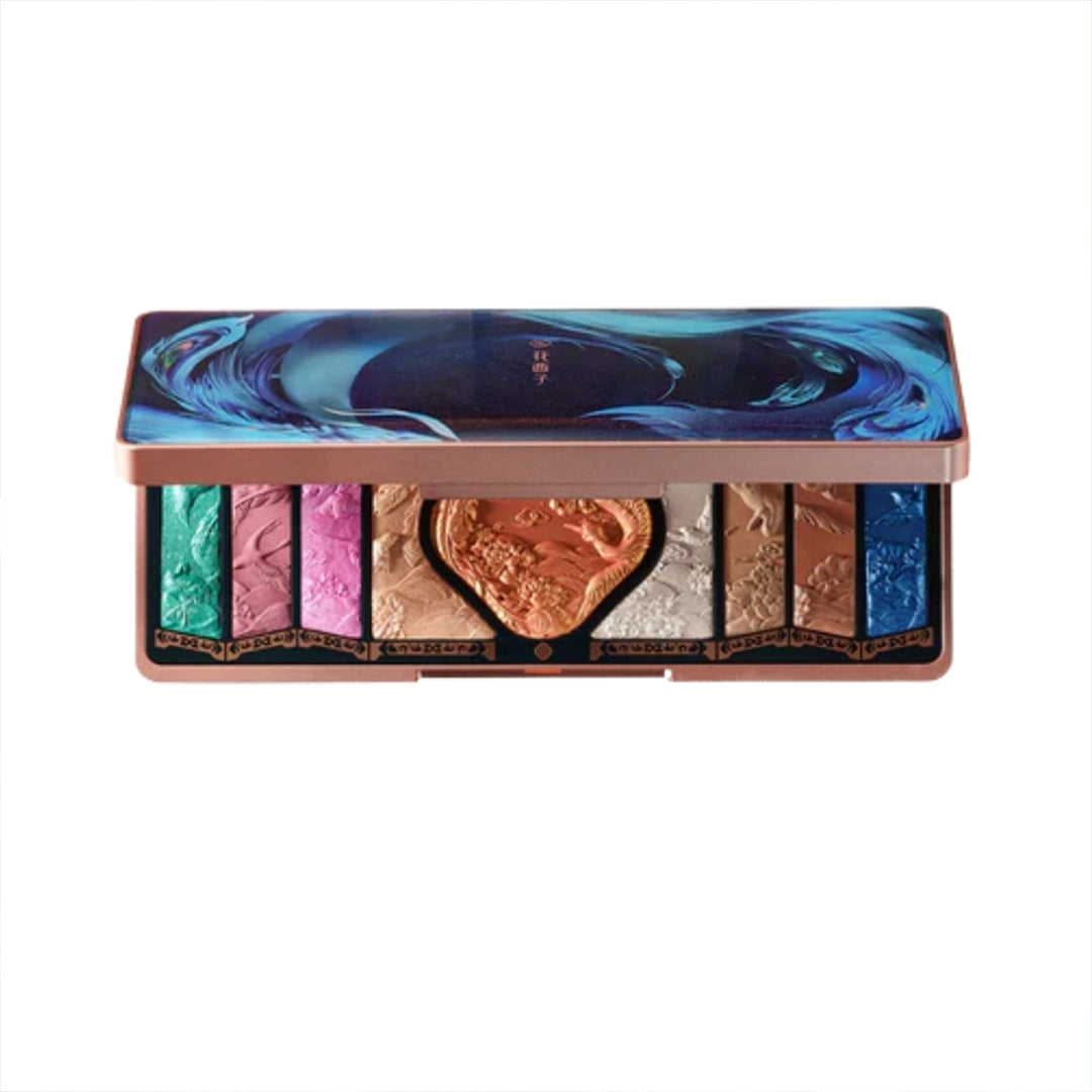 Florasis Floral Engraving Phoenix Makeup Palette