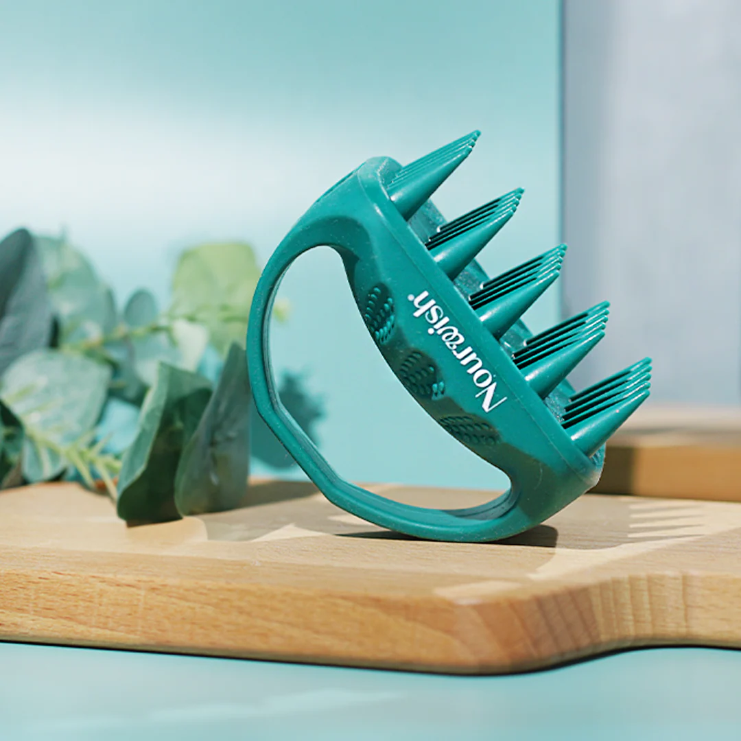 Nourwish Scalp Massager and Shampoo Brush