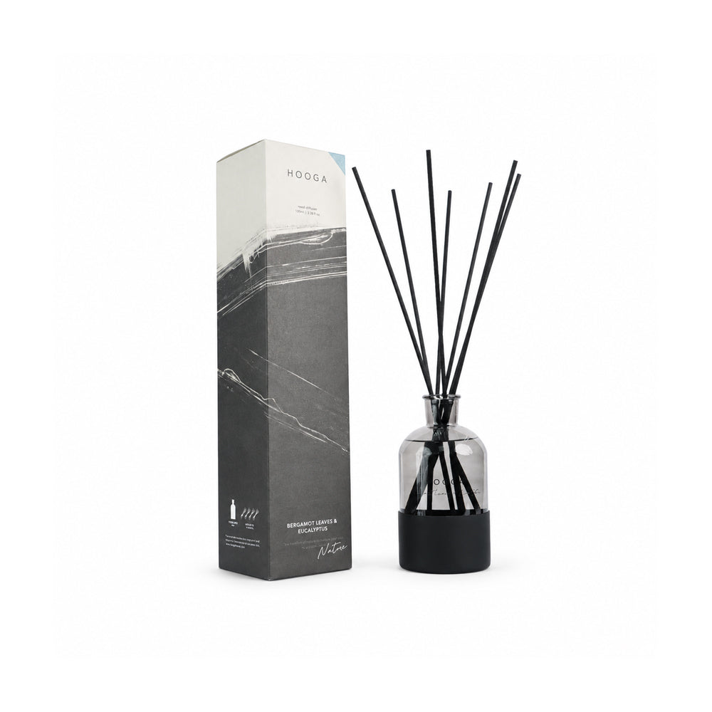 Hooga Reed Diffuser Bergamot Leaves & Eucalyptus 1L