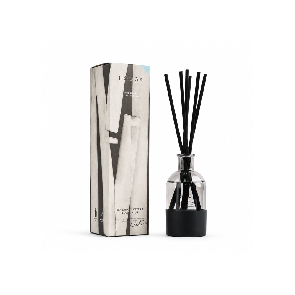 Hooga Reed Diffuser Bergamot Leaves & Eucalyptus 200ml