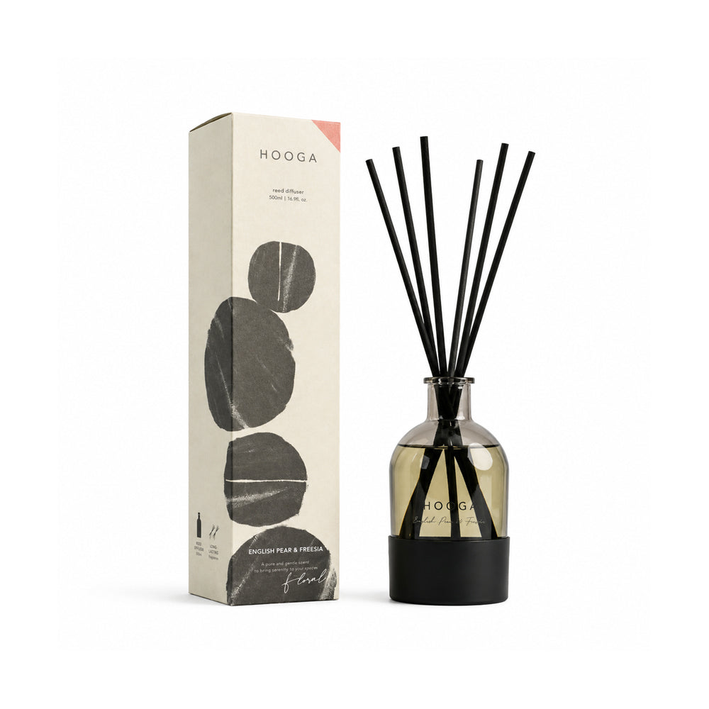 Hooga Reed Diffuser English Pear & Freesia 500ml