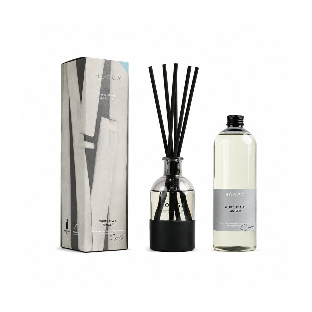 Hooga Reed Diffuser White Tea & Ginger 500ml