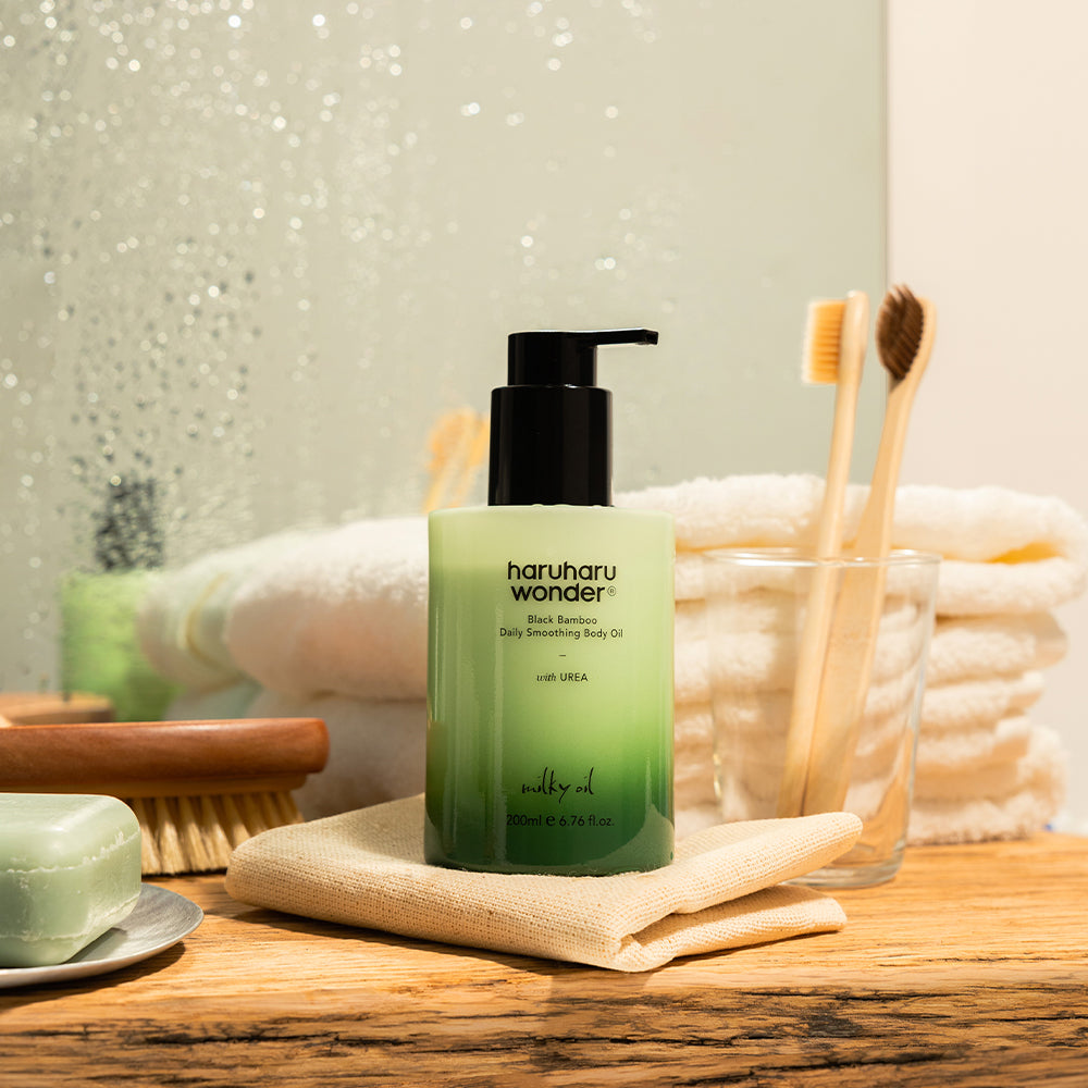 Haruharu wonder Black Bamboo Daily Smoothing Body Oil
