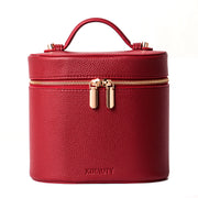 X Beauty Pu Travel Make Up And Toiletry Organizing Cosmetic Bag Red Large Size
