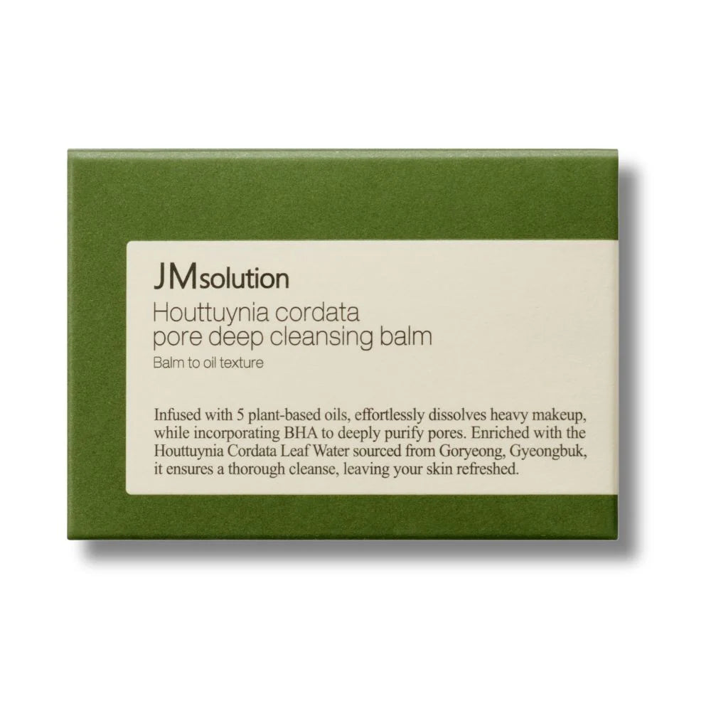 Jmsolution Heartleaf Pore Deep Cleansing Balm