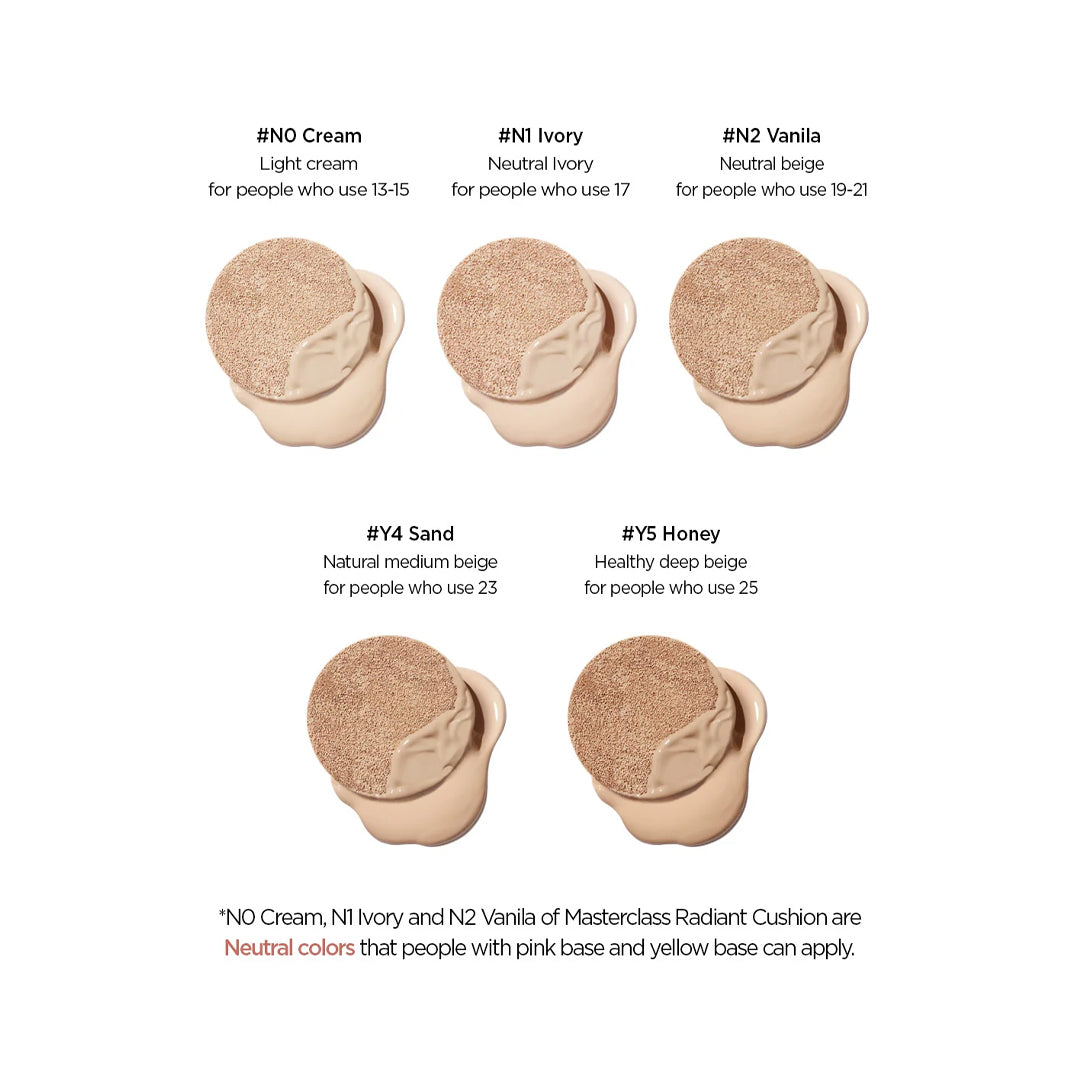 Jung Saem Mool Masterclass Radiant Cushion 15g*2