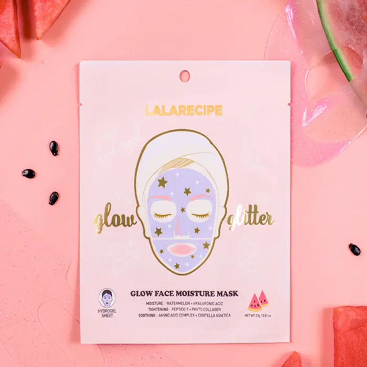 Lalarecipe  Glow Face Moisture Mask 1 ea