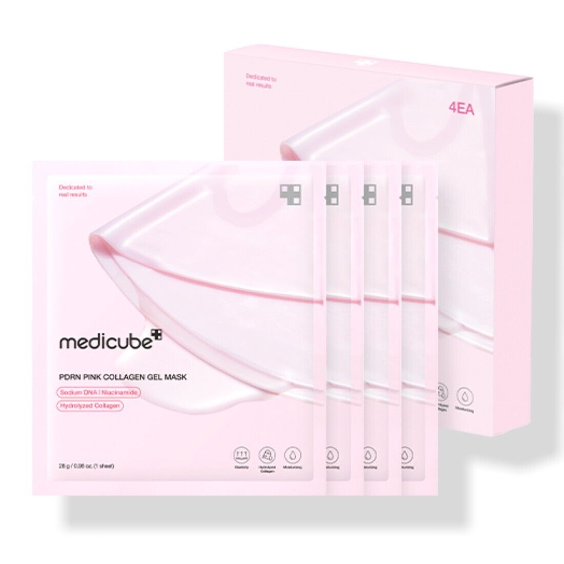 Medicube Pdrn Pink Collagen Gel Mask (4Ea)