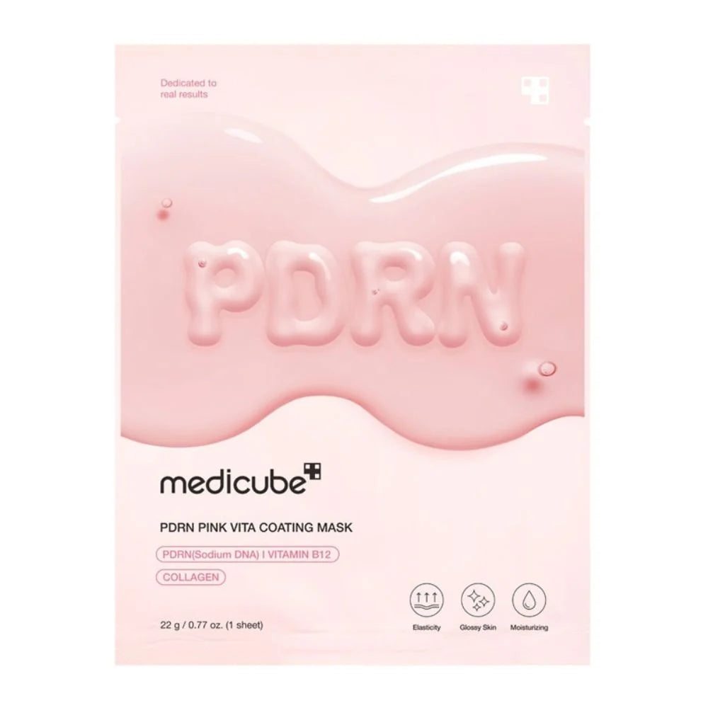 Medicube Pdrn Pink Vita Coating Mask 1Ea