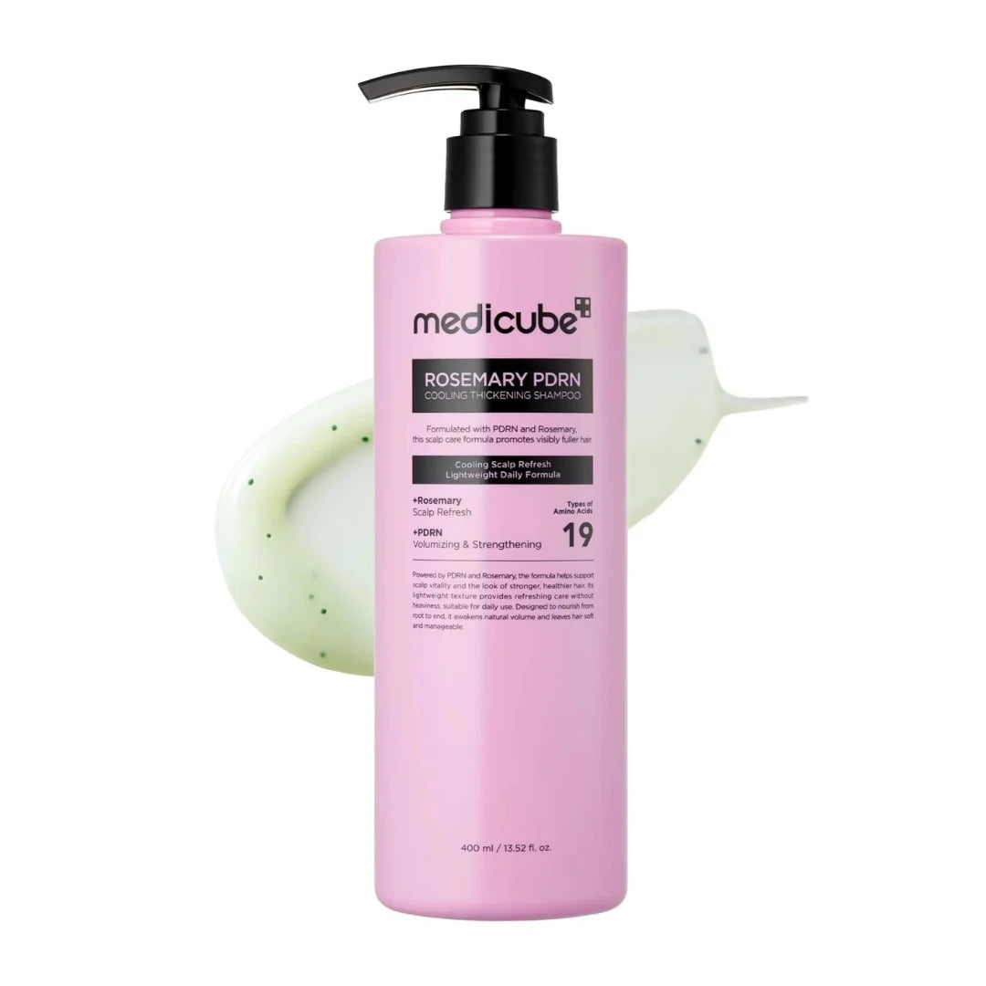 Medicube Rosemary Pdrn Cooling Thickening Shampoo 400ml