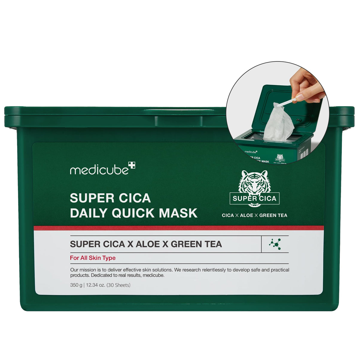 Medicube [30Ea] Super Cica Daily Quick Mask 30Pcs