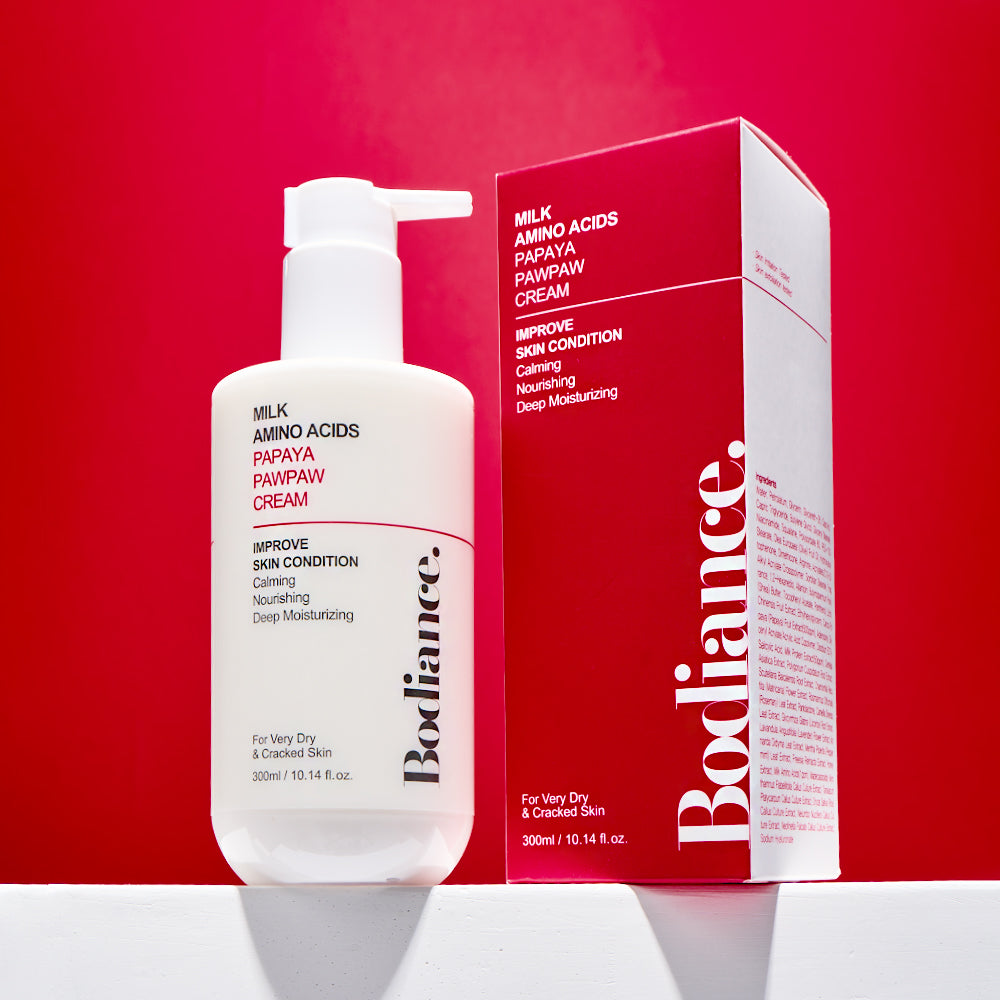 Bodiance Milk Amino Acids Papaya Paw Paw Cream, 300ml