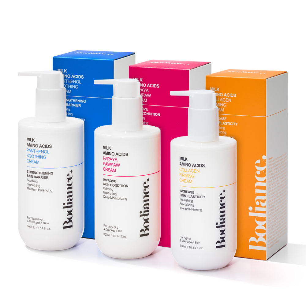 Bodiance Milk Amino Acids Papaya Paw Paw Cream, 300ml