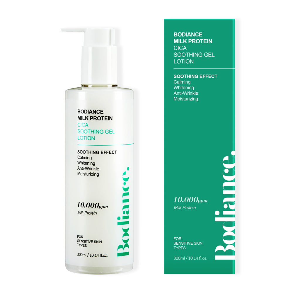Bodiance Milk Protein Cica Soothing Gel Lotion, 300ml